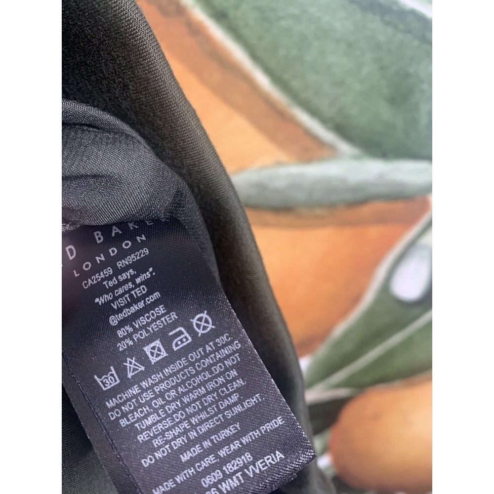 Ted Baker Womens Size 4 US 12 Vveria Relaxed Jogger Pants Green NWT Msrp $175 - Picture 12 of 12